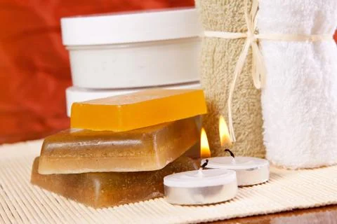 Objects for spa Stock Photos