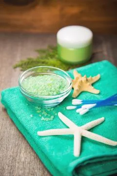 Objects for spa Foto stock