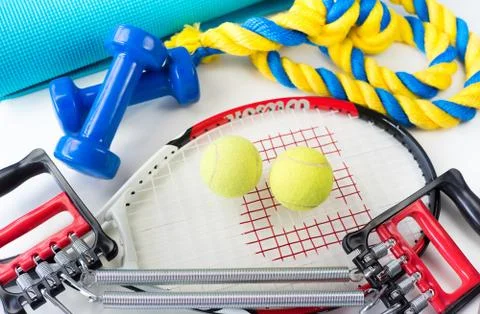 Objects for sport Stock Photos