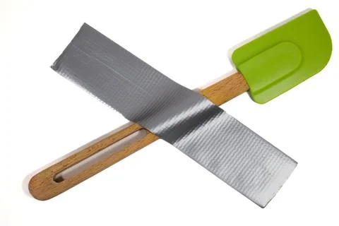 Objects Taped to Wall Stock Photos