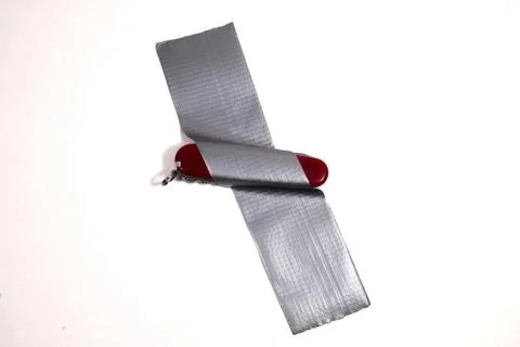 Objects Taped to Wall Stock Photos