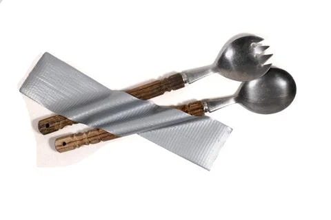 Objects Taped to Wall Stock Photos