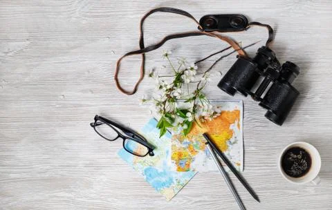 Objects for tourism Stock Photos