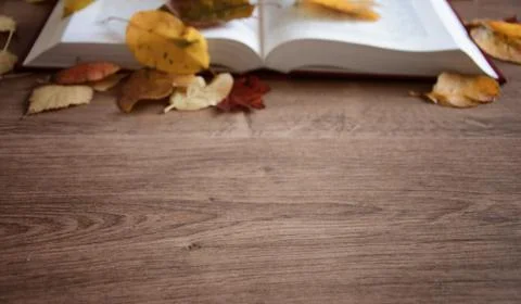 Objects on a wooden table a cup of coffee Stock Photos