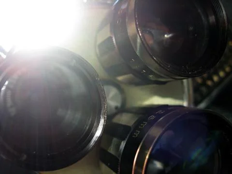 Objektiv Trommel Stock Photos