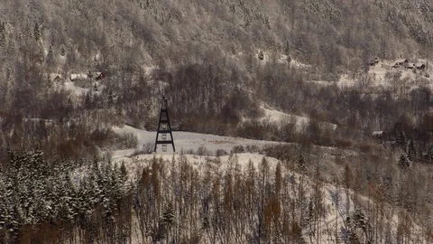 Oblaz in winter. 스톡 동영상 83304614