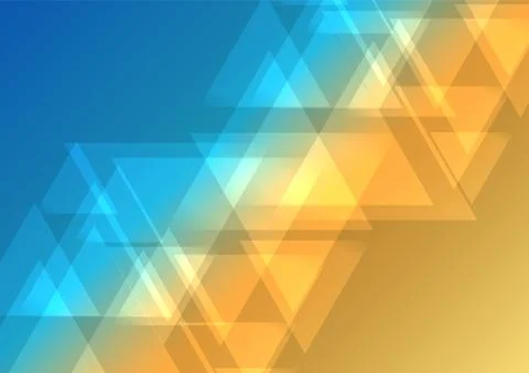 Oblique abstract triangle overlap background Stock Illustration