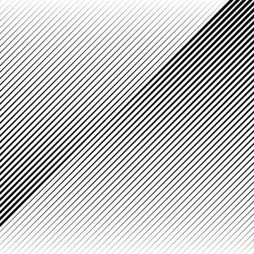 Oblique, diagonal lines edgy pattern, monochrome background. Stock Illustration