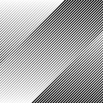 Oblique, diagonal lines edgy pattern, monochrome background. Stock Illustration