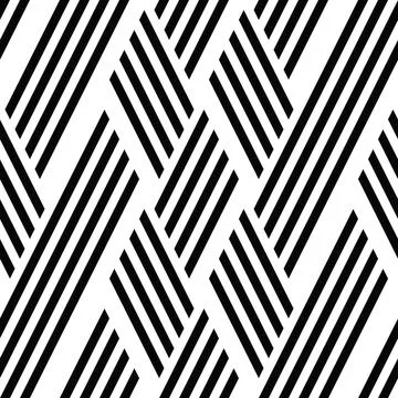 Oblique pattern with black and white streaks 3591 Illustrazione stock
