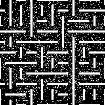 Oblique pattern with black lines and contour 3797 Stock Illustration