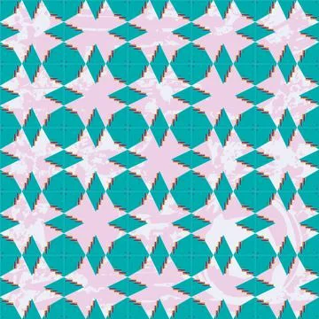 Oblique rhombus Stock Illustration