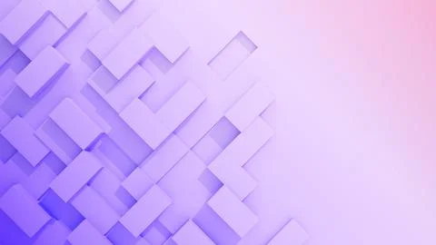 Oblique square pattern on purple and pink gradient background, abstract high Stock Illustration