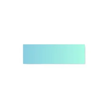Oblong gradient color rectangular sticker realistic style Ilustración de archivo