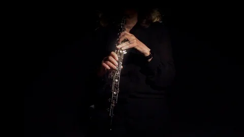 Oboe Player Video stock 111935570