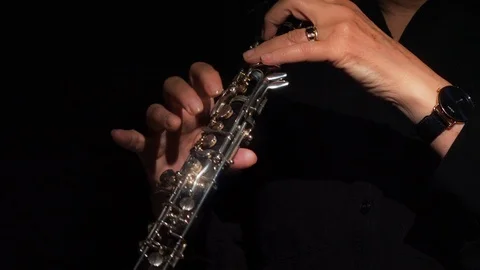 Oboe Player Stock Footage 111936082