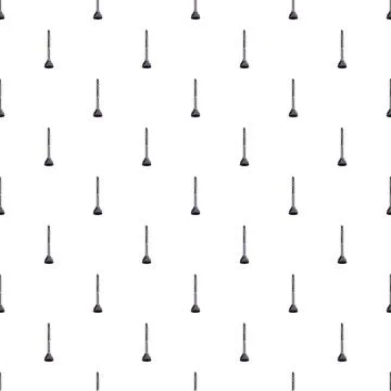 Oboe reed musical instrument pattern repeating background Stock Illustration