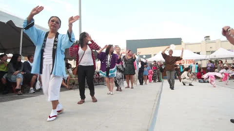 Obon Dance Video stock 26794487