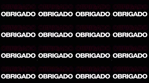 Obrigado Text 01 Stock Footage 147931137