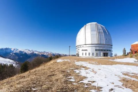 Obserbatory mountains Stock Photos