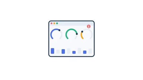 Observability Dashboard Stock Footage 341784382