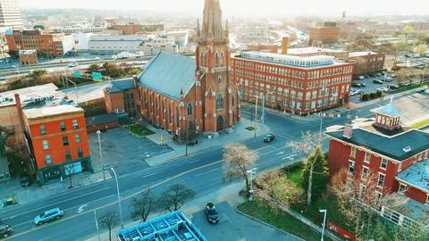 Observable Sight - Samaritan Center - Syracuse, NY Stockfoto's