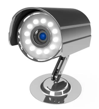 The observation camera Stock Illustration