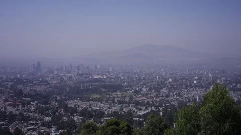 Observation deck on the city of Addis Ababa, Ethiopia Stock Footage 276160307