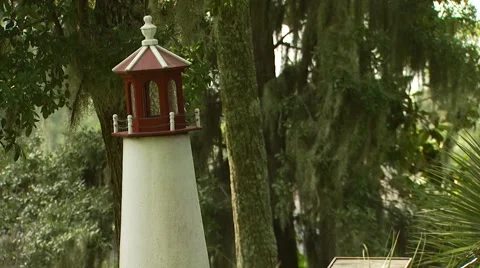 Observation deck of lighthouse Stock Footage 54592910