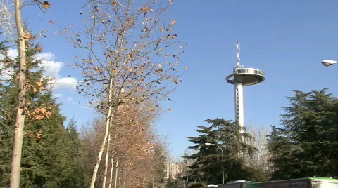 Observation deck Madrid Zoom in Vidéo 375375