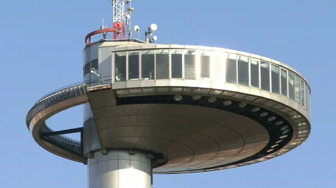 Observation deck Madrid Zoom out Vidéo 375359