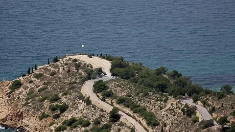 An observation deck on the ocean Video stock 75216849