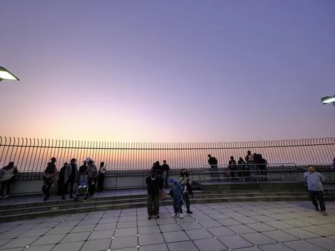 Observation Deck Tapei 101 Stock Photos