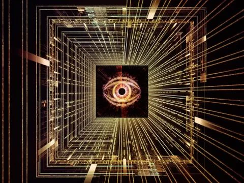 Observation by Design 스톡 일러스트