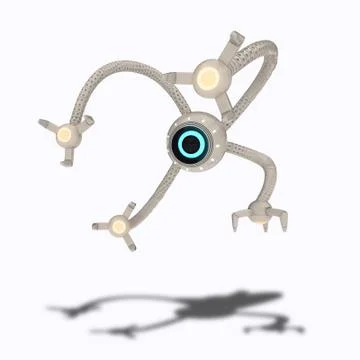 Observation drone concept Stock Illustration