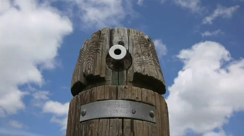 Observation point. Stock Footage 731435