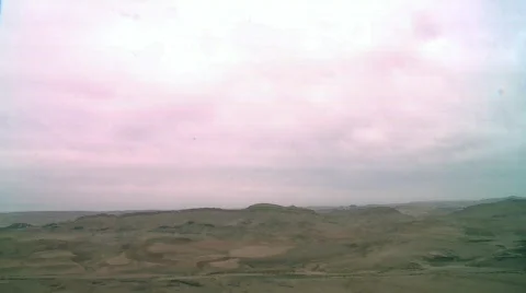 The Observation post of Makhtesh Ramon - The Big Crater 2 Stock Footage 533937