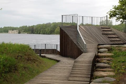 Observation terrace Stock Photos