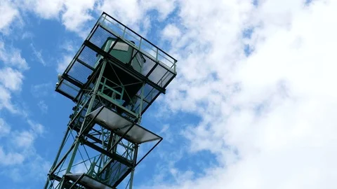 Observation tower Stock Footage 76948558