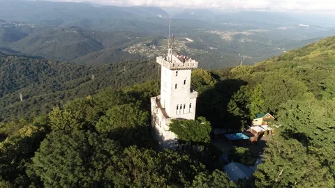 The observation tower on mount Ahun Vidéo 99462127