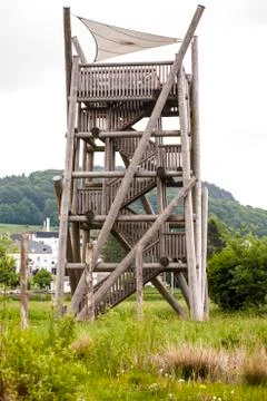 Observation tower Foto stock