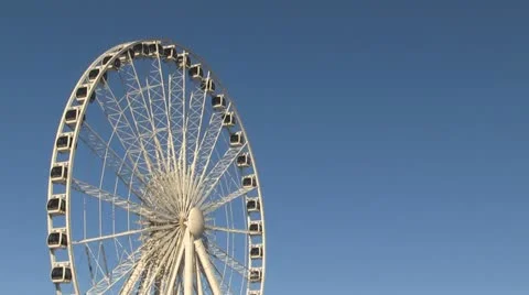 Observation Wheel Stock Footage 21741560