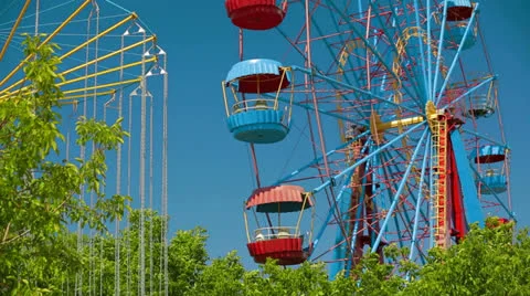 Observation Wheel Video stock 26183570