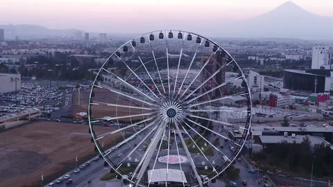 Observation wheel Stock Footage 137550097
