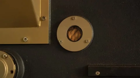 Observation window of coffee roasting machine Stock Footage 234626704