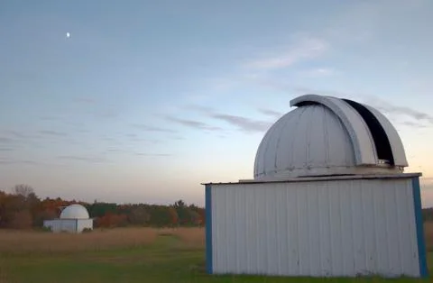 Observatories twilight hdr Stock Photos
