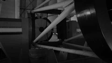Observatory Dome With Astronomical Telescope Stock Footage 241896591