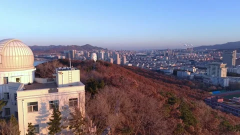 Observatory forward Stock Footage 296639562