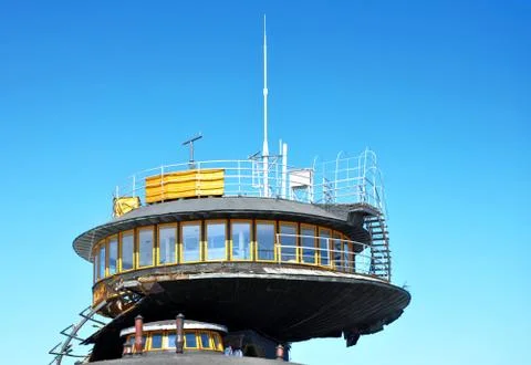 Observatory on the hill Stock Photos