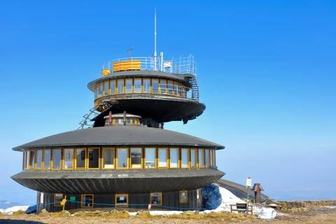 Observatory on the hill Stock Photos